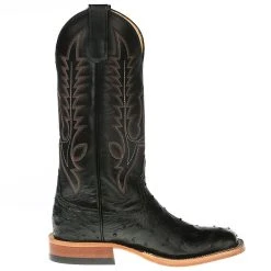 Anderson Bean Men's Black Full Quill Ostrich Cowboy Boots 9 Anderson Bean Men's Black Full Quill Ostrich Cowboy Boots -Ariat Sales Store 5401A 4