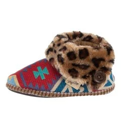 Mf Western Products Women's M+F Multi Aztec Cheetah Slipper -Ariat Sales Store 5729097 3