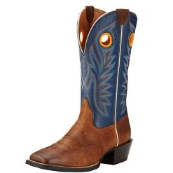 Ariat Sport Outrider Pinecone Federal Blue 13in