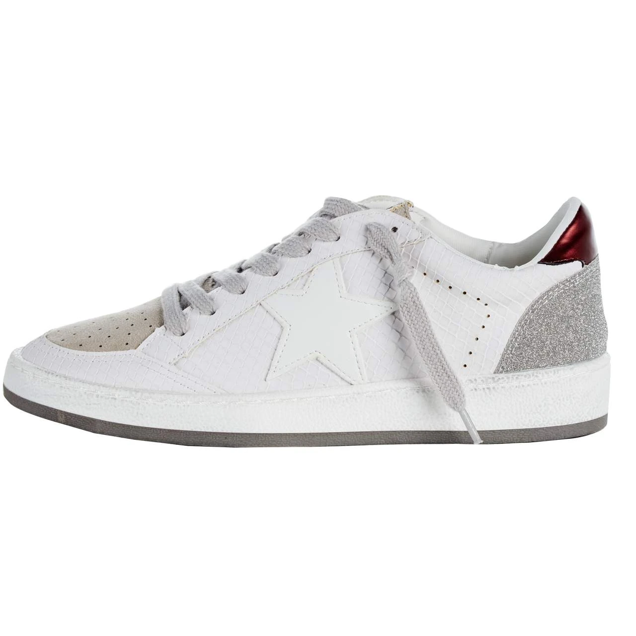 Shu Shop Ladies Bone Snake Paz Casual Shoe 3 Shu Shop Ladies Bone Snake Paz Casual Shoe - Image 3