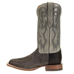 Justin Boots Men's AQHA Antracite Goat 13in. Seaglass Cowhide Top Square Toe 8 Justin Boots Men's AQHA Antracite Goat 13in. Seaglass Cowhide Top Square Toe -Ariat Sales Store 7060 2