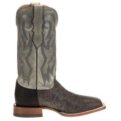 Justin Boots Men's AQHA Antracite Goat 13in. Seaglass Cowhide Top Square Toe 10 Justin Boots Men's AQHA Antracite Goat 13in. Seaglass Cowhide Top Square Toe -Ariat Sales Store 7060 4