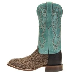 Justin Boot Company Men's AQHA Wheatshef Goat 13in. Caribbean Cowhide Top Square Toe 8 Justin Boot Company Men's AQHA Wheatshef Goat 13in. Caribbean Cowhide Top Square Toe -Ariat Sales Store 7063 2