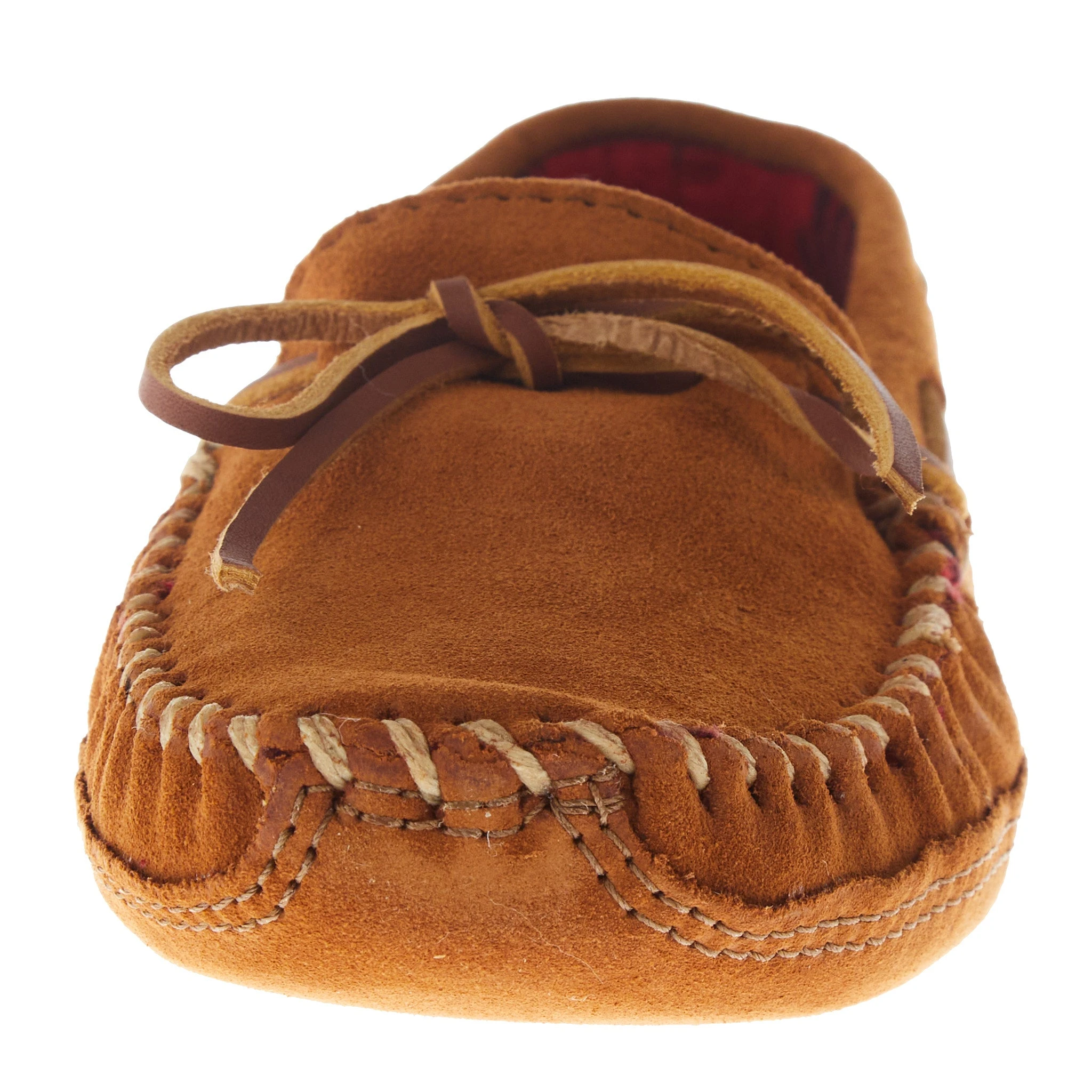 Minnetonka Men's Brown Fleece Lined House Shoe 2 Minnetonka Men's Brown Fleece Lined House Shoe - Image 2