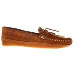 Minnetonka Men's Brown Fleece Lined House Shoe 9 Minnetonka Men's Brown Fleece Lined House Shoe -Ariat Sales Store 773 05