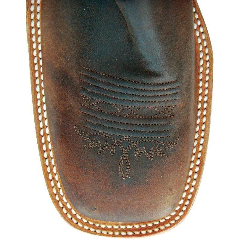 Tony Lama Men's Americana Tan Worn Goat - Brown 11in Top Cowboy Boot 4 Tony Lama Men's Americana Tan Worn Goat - Brown 11in Top Cowboy Boot - Image 4