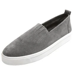 Women's Minnetonka Gabi Grey Slip On Shoe