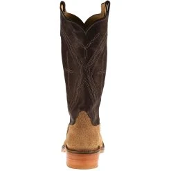 Men's NRS Ride Ready Rios Of Mercedes Tan Crazy Horse Roughout Chocolate Remuda Top Boots -Ariat Sales Store 9053T 3