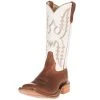 Rios Of Mercedes Men's Rios Of Mercedes Ride Ready Cognac 14in. White Top Cowboy Boot