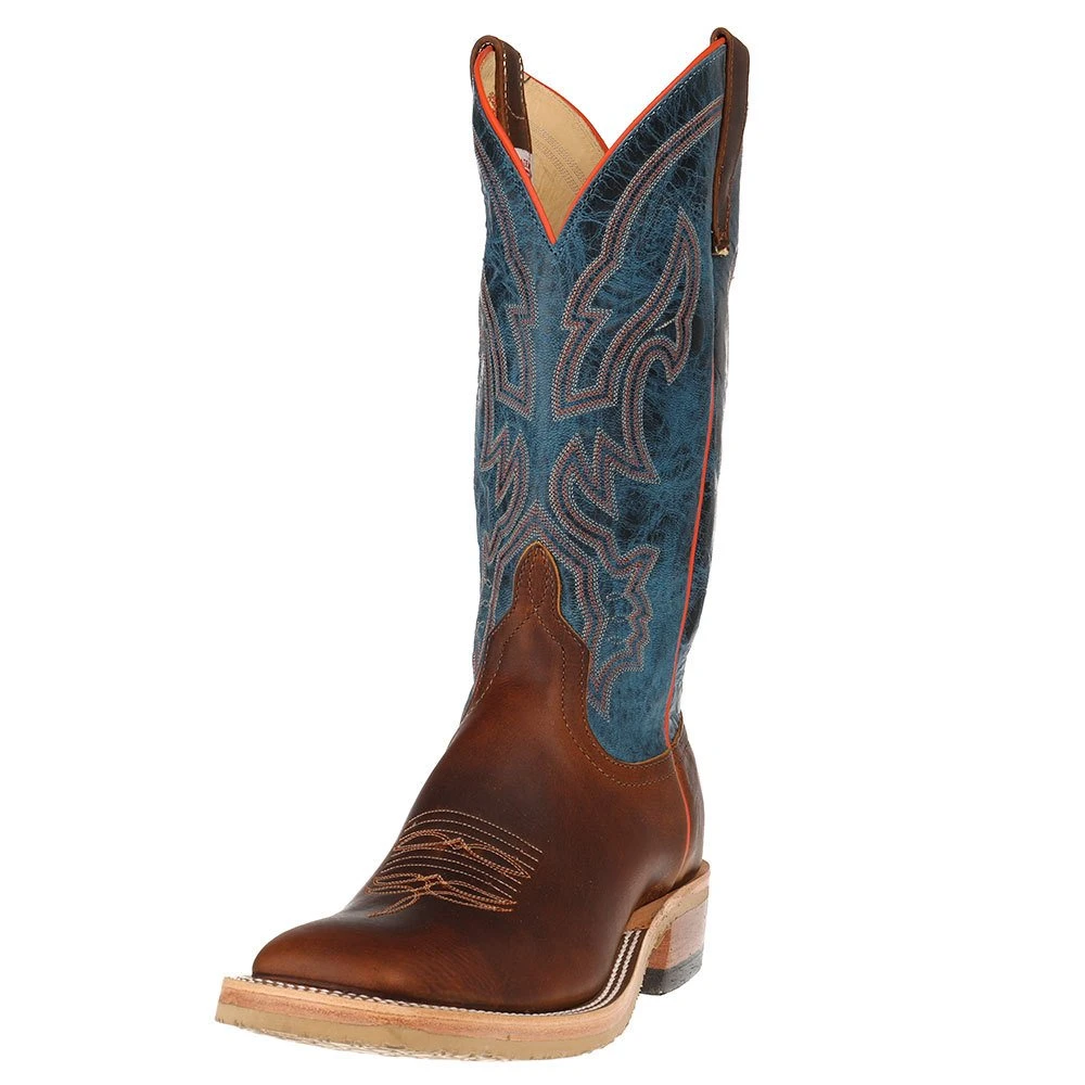 Anderson Bean Men's Crazy Horse Leather Briar Vamp W/ 13in. Danube Mad Dog Top Cowboy Boot 1 Anderson Bean Men's Crazy Horse Leather Briar Vamp W/ 13in. Danube Mad Dog Top Cowboy Boot