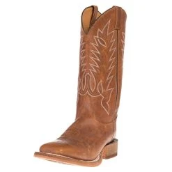 JUSTIN BOOT COMPANY Men's Justin Bent Rail BrentWood 13in. Inch Top Square Toe Cowboy Boot.