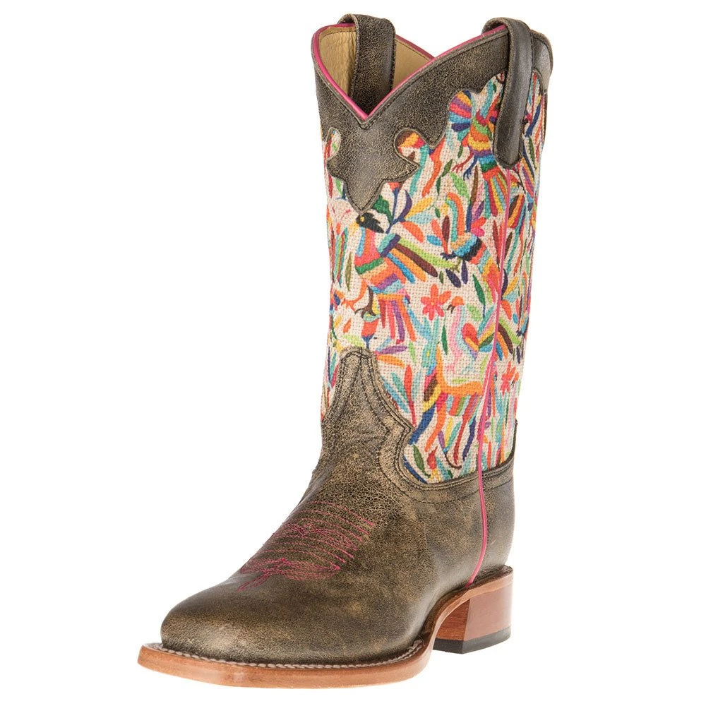 Macie Bean Boots Kid's Black Cracktacular Boots 1 Macie Bean Boots Kid's Black Cracktacular Boots