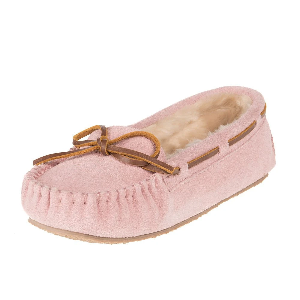 Minnetonka Women's Pink Blush Cally Slippers 1 Minnetonka Women's Pink Blush Cally Slippers