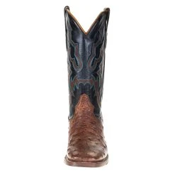 Corral Men's Corral Rodeo Performance Cognac FQ Ostrich 12in. Black Embroidery Top Square Toe 7 Corral Men's Corral Rodeo Performance Cognac FQ Ostrich 12in. Black Embroidery Top Square Toe -Ariat Sales Store A4053 1