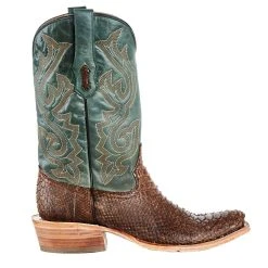 Corral Brown Python Cowboy Boots -Ariat Sales Store A4287 3