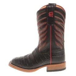 Anderson Bean Kids Black Caiman Print Cowboy Boots -Ariat Sales Store ABK3005 2