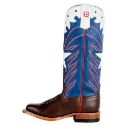 Anderson Bean Kids Roscoe Tan Blue Harbon Cowboy Boot -Ariat Sales Store ABK7097 2