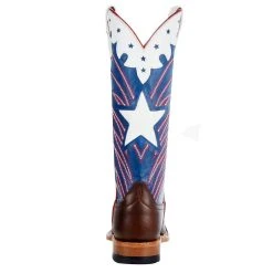Anderson Bean Kids Roscoe Tan Blue Harbon Cowboy Boot -Ariat Sales Store ABK7097 3