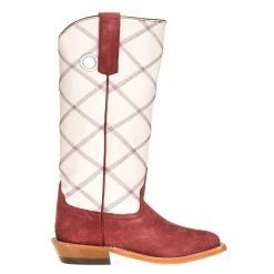 Anderson Bean Kids Anderson Bean Purple Roughout White Zig Zag Top -Ariat Sales Store ABK7919 4