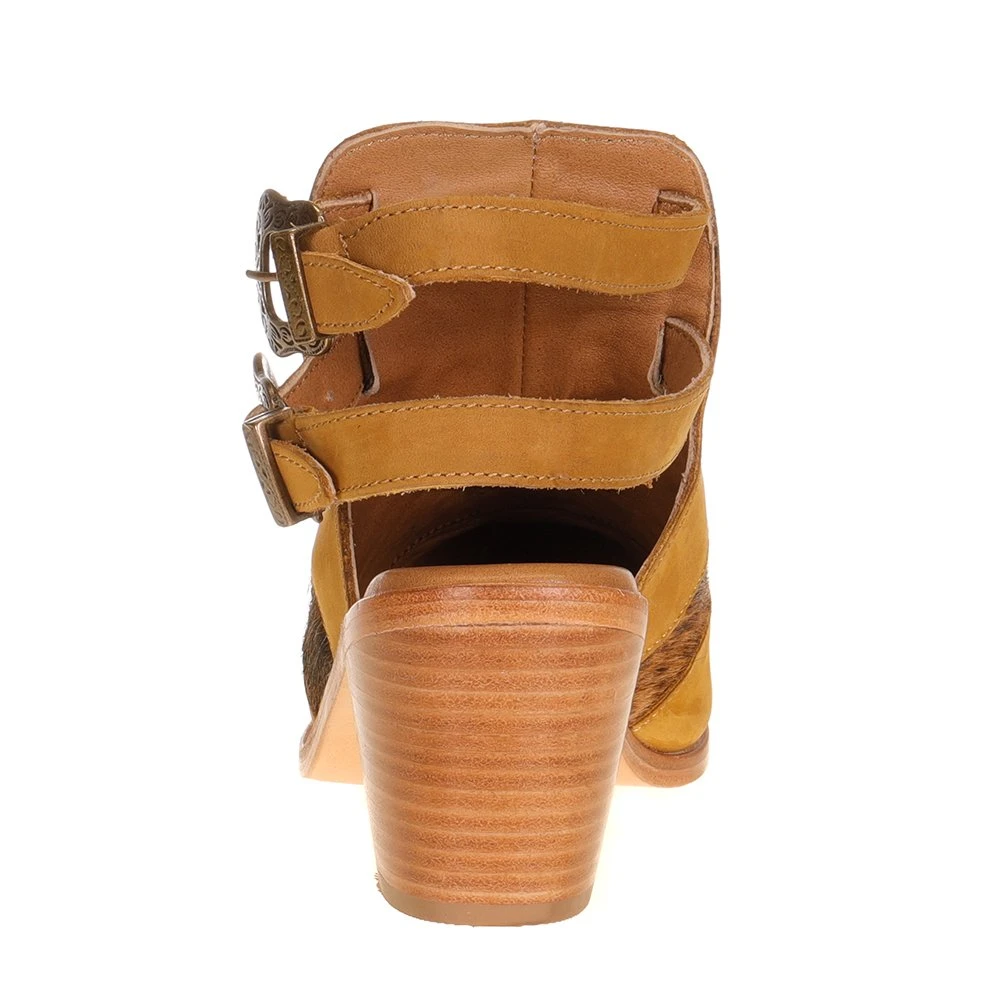 Agavesky Women`s Annie Mustard Bootie 4 Agavesky Women`s Annie Mustard Bootie - Image 4