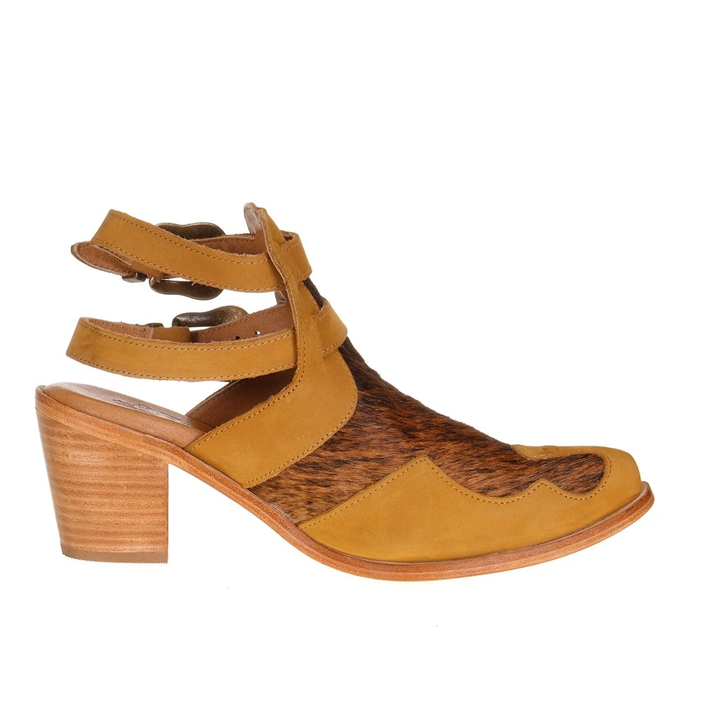 Agavesky Women`s Annie Mustard Bootie 5 Agavesky Women`s Annie Mustard Bootie - Image 5