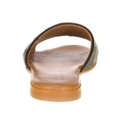 Agavesky Women's Agave Sky Black Full Quill Ostrich Sandal -Ariat Sales Store BLK SANDAL 3