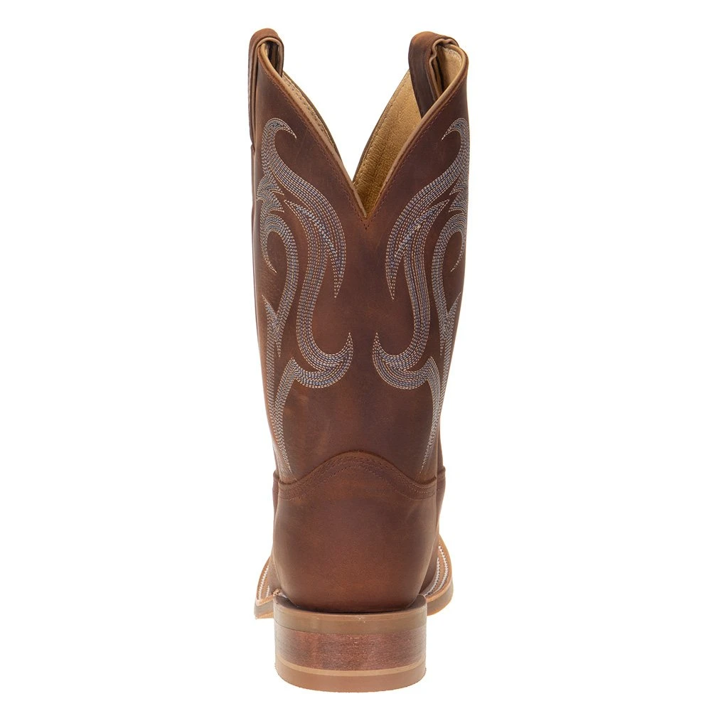 Justin Boots Men's Justin Bent Rail Bender Frontier Brown 11in. Curry Brown Top Square Toe Boots 4 Justin Boots Men's Justin Bent Rail Bender Frontier Brown 11in. Curry Brown Top Square Toe Boots - Image 4