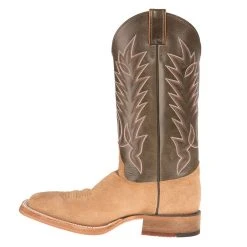 JUSTIN BOOT COMPANY Men's Justin Bent Rail Khaki Roughout Square Toe Cowboy Boot -Ariat Sales Store BR767 2 7a9bf94c 14ef 435b 909e d06b6e4e2a5e