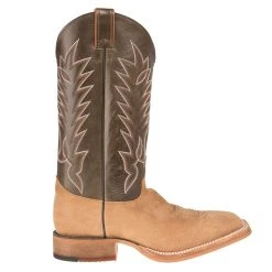 JUSTIN BOOT COMPANY Men's Justin Bent Rail Khaki Roughout Square Toe Cowboy Boot -Ariat Sales Store BR767 4 4c1e6a3a 2621 432f ae08 4f6111038e99