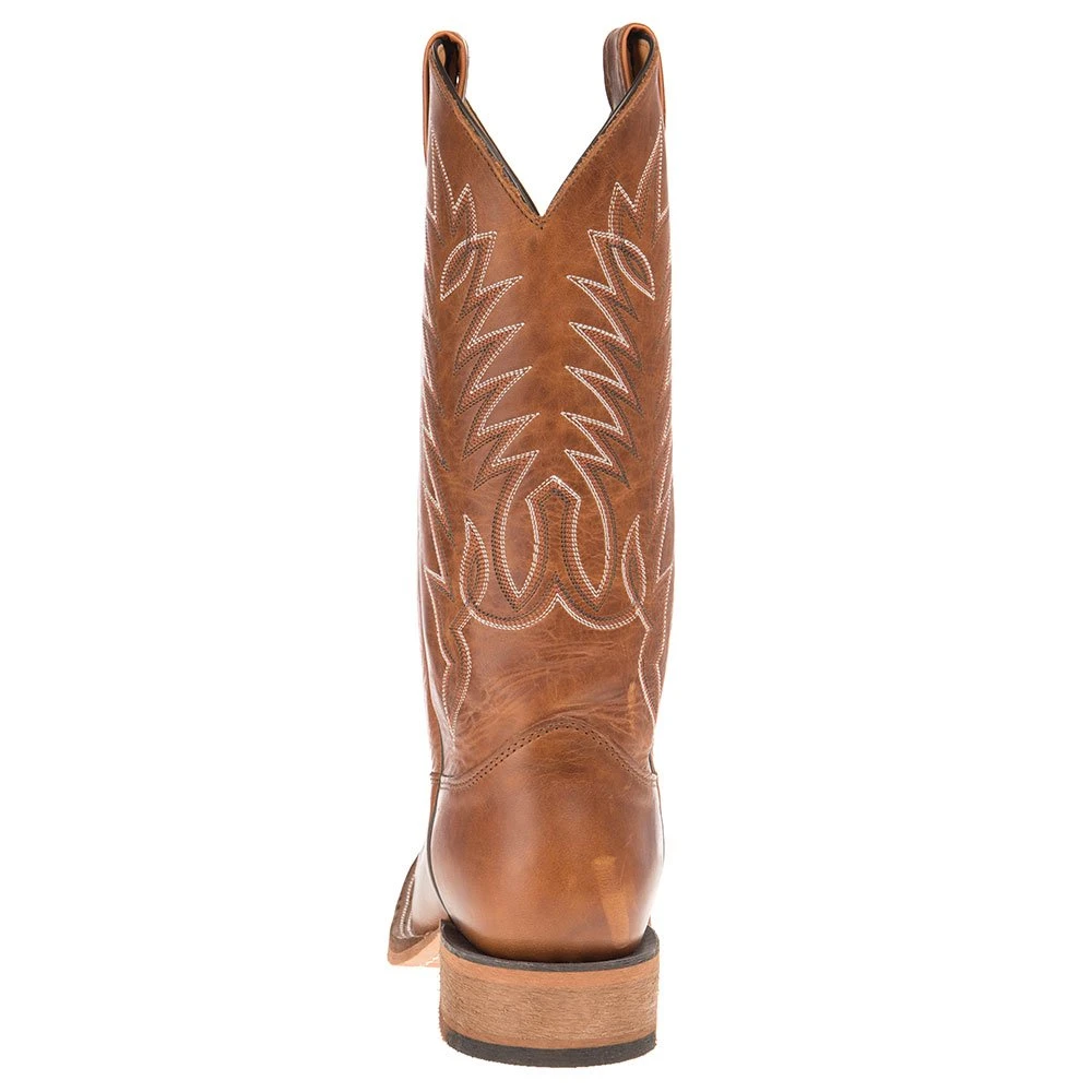 JUSTIN BOOT COMPANY Men's Justin Bent Rail BrentWood 13in. Inch Top Square Toe Cowboy Boot. 4 JUSTIN BOOT COMPANY Men's Justin Bent Rail BrentWood 13in. Inch Top Square Toe Cowboy Boot. - Image 4