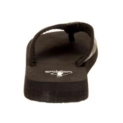 Corkys Footwear Women's Corkys Clover Flip Flop Black -Ariat Sales Store CLOVER BLACK 3