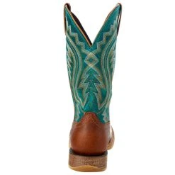 Durango Boots Men`s Durango Rebel Pro Sunseat Wheat 12` Tuscon Teal Top Square Toe -Ariat Sales Store DDB0293 4