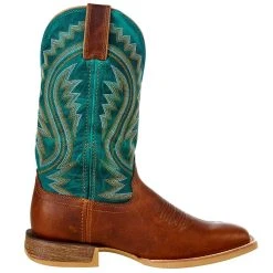 Durango Boots Men`s Durango Rebel Pro Sunseat Wheat 12` Tuscon Teal Top Square Toe -Ariat Sales Store DDB0293 5