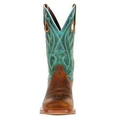 Durango Boots Men`s Golden Brown 12` Turquoise Top Cowboy Boot -Ariat Sales Store DDB0308 2
