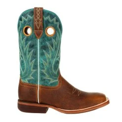 Durango Boots Men`s Golden Brown 12` Turquoise Top Cowboy Boot -Ariat Sales Store DDB0308 5