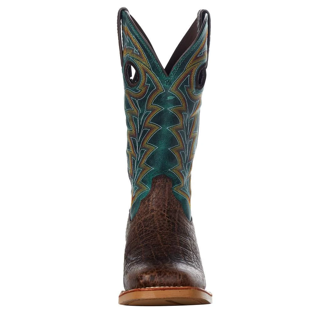 Durango Boots Men's Rebel Pro Safari Elephant 12in. Tidal Teal Top Square Toe Boot 3 Durango Boots Men's Rebel Pro Safari Elephant 12in. Tidal Teal Top Square Toe Boot - Image 3
