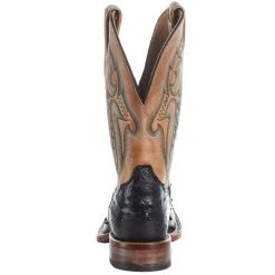 Tony Lama Men`s Black Full Quill 11in. Beige Top Boot 8 Tony Lama Men`s Black Full Quill 11in. Beige Top Boot -Ariat Sales Store EP6094 04
