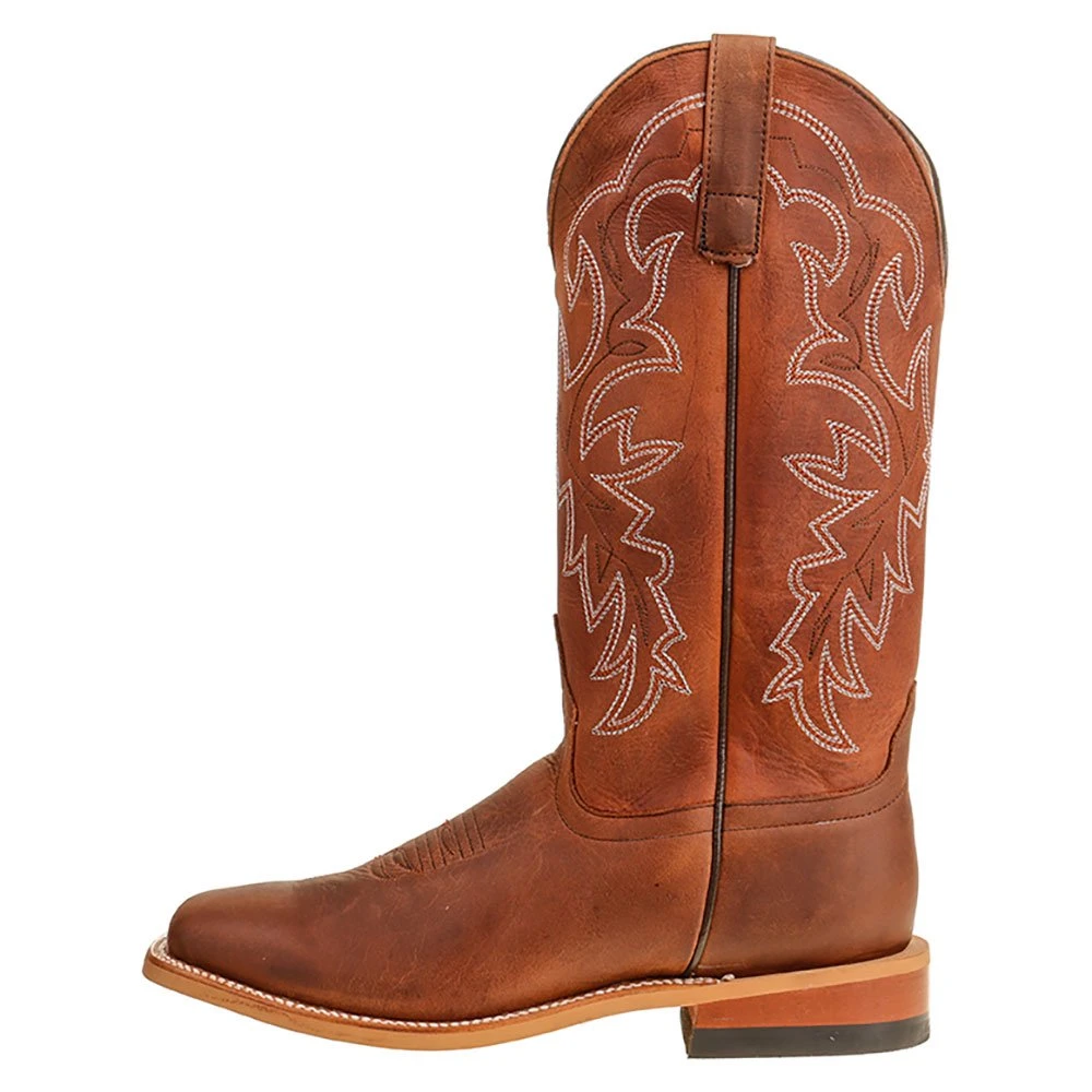 Horsepower Boots Men's Sugared Tang 13in. Sugared Brass Top Square Toe Cowboy Boots 3 Horsepower Boots Men's Sugared Tang 13in. Sugared Brass Top Square Toe Cowboy Boots - Image 3