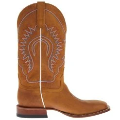 Horsepower Men`s Hans Cognac 13in. Cognac Top Square Toe Boot 9 Horsepower Men`s Hans Cognac 13in. Cognac Top Square Toe Boot -Ariat Sales Store HP1853 05