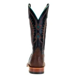 HorsePower Boots Men's Horsepower Distressed Bison 13in.Black Ranch Top Cowboy Boots -Ariat Sales Store HP1854 9882