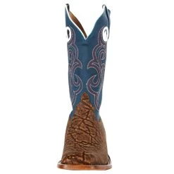 Horsepower Men's Cognac Elephant Print 13in. Sugared Blue Jeans Top Boot 8 Horsepower Men's Cognac Elephant Print 13in. Sugared Blue Jeans Top Boot -Ariat Sales Store HP1859 2