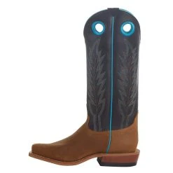 Horsepower Men`s Sawdust Roughout 15in. Black Marissa Top Cowboy Boot -Ariat Sales Store HP2007 3