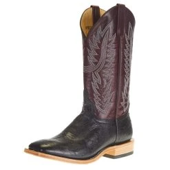 Horsepower Men's Horse Power Top Hand Black Smooth Ostrich 13in. Wine Top Cowboy Boot 9 Horsepower Men's Horse Power Top Hand Black Smooth Ostrich 13in. Wine Top Cowboy Boot -Ariat Sales Store HP8010 HORSEPOWER 1767
