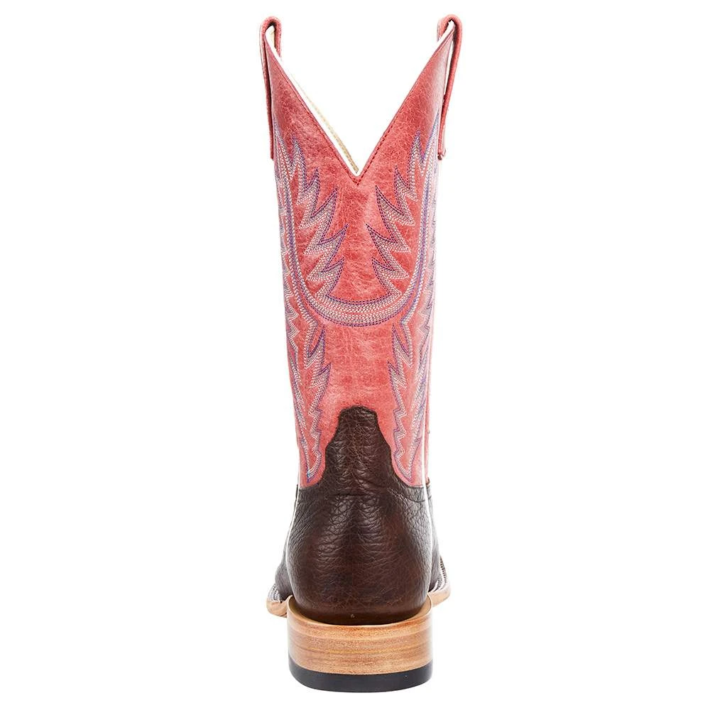 Horsepower Boots Men`s HP Top Hand Brown Shrunken Shoulder 13` Red Sinsation Top Boot 5 Horsepower Boots Men`s HP Top Hand Brown Shrunken Shoulder 13` Red Sinsation Top Boot - Image 5