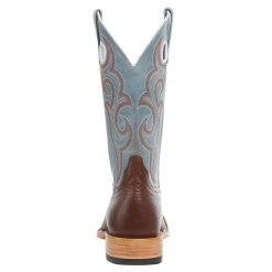 Horsepower Boots Men`s Top Hand Coach Shrunken Shoulder 13` Grey Sinsation Top Boot -Ariat Sales Store HP8057 4
