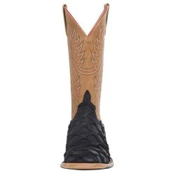 Horsepower Boots Men's Top Hand Black Matte Big Bass 13in. Tan Sinsation Top Boot 7 Horsepower Boots Men's Top Hand Black Matte Big Bass 13in. Tan Sinsation Top Boot -Ariat Sales Store HP8062 2