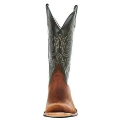 Horsepower Men`s Top Hand Volcano Cognac Roughout 13` Turquoise SInsation Top -Ariat Sales Store HP9504 2