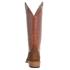 Horsepower Men`s Top Hand Snuff Waxy Commander 16in. Bucky Tangerine Top -Ariat Sales Store HP9509 4