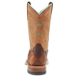 Horsepower Boots Kid's Crazy Train Patchwork Cowboy Boots -Ariat Sales Store HPK1053 4