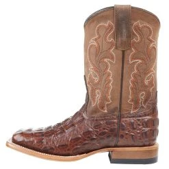 Horsepower Boots Kid's Chocolate Nile Print Cowboy Boots 7 Horsepower Boots Kid's Chocolate Nile Print Cowboy Boots -Ariat Sales Store HPK1070 3